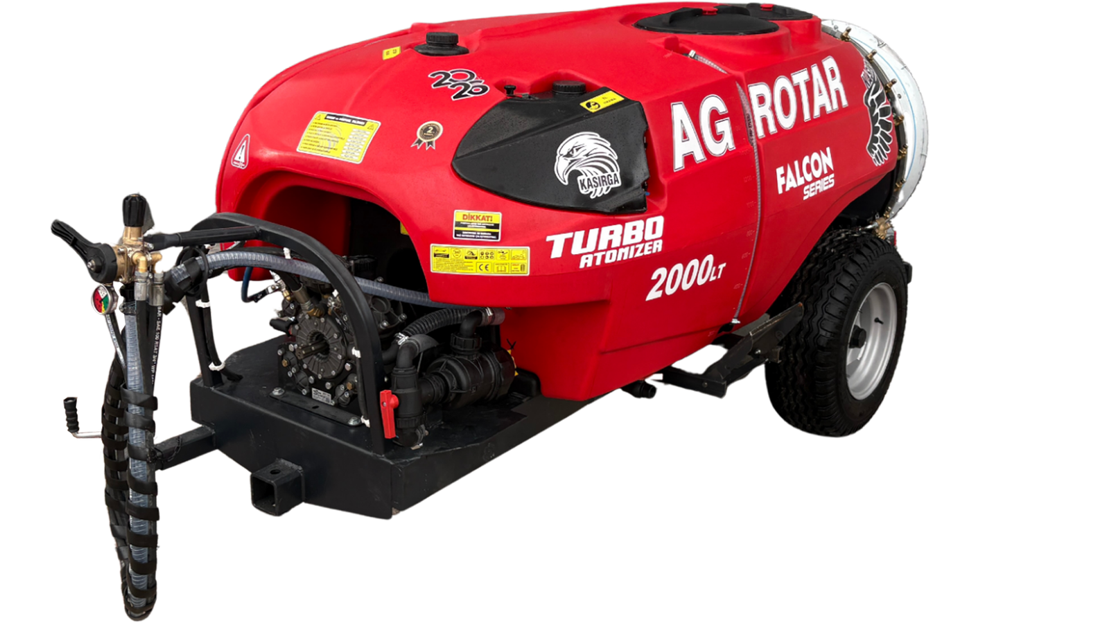 Çekilir Tip Turbo Fanlı İlaçlama Makinesi